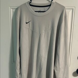 Nike Men's Light Gray Sweatshirt